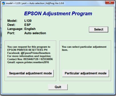 epson t60 head cleaning software free download